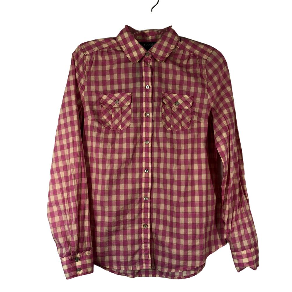NWT Express Women's Blouse Size XS Long Sleeves =Y